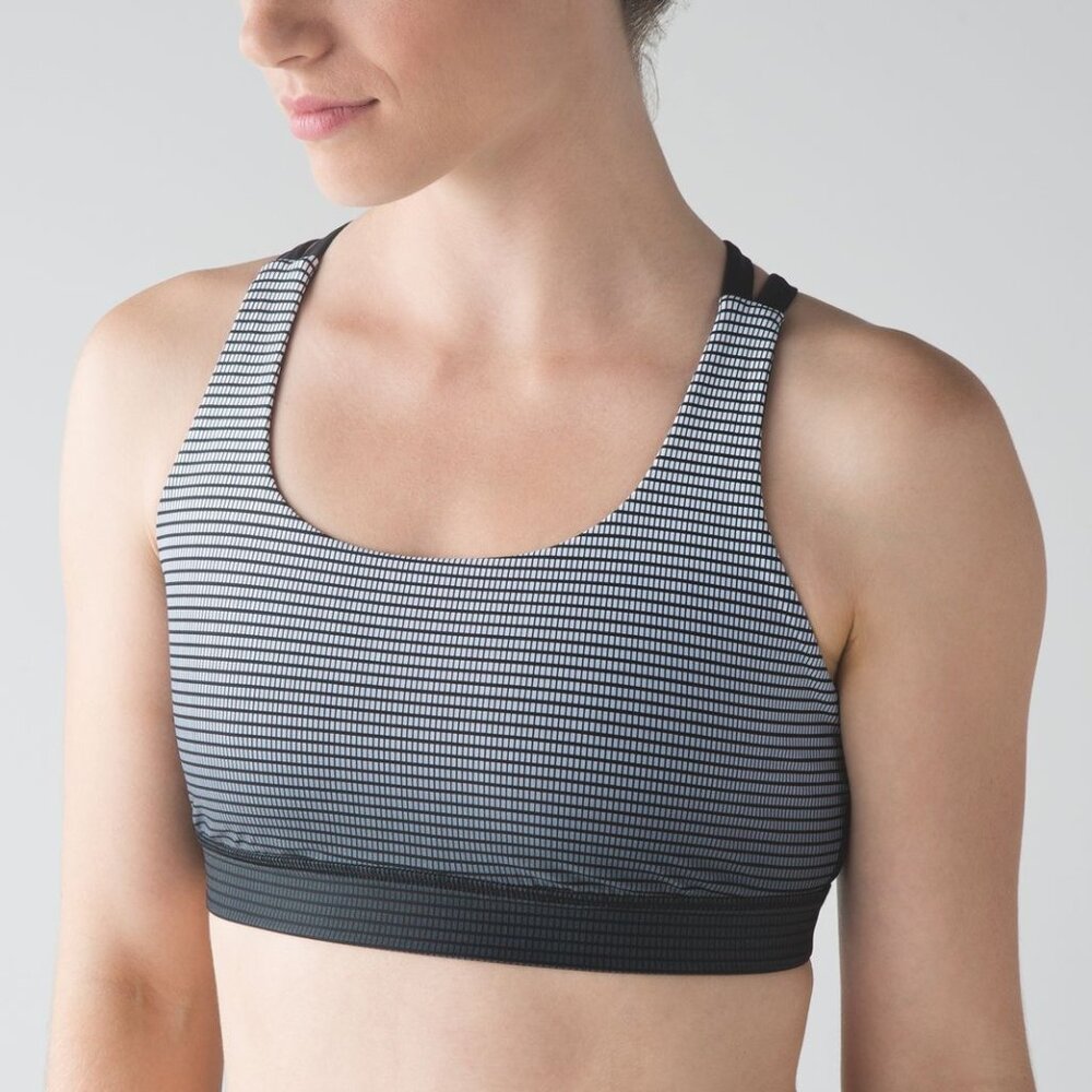 EUC Lululemon Energy Bra *H2O Water-friendly Size 6